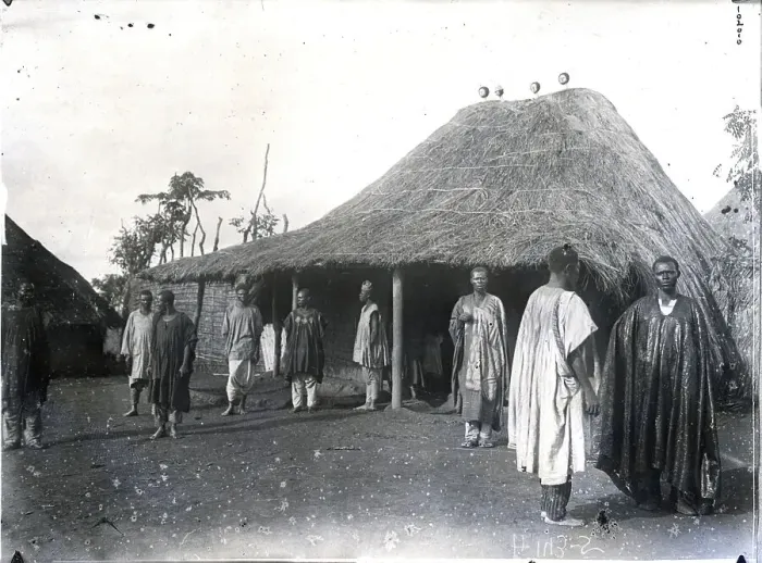 Framed Print : Census Taking In Kameron Africa 1919 Framed Print : Census Taking In Kameron Africa 1919