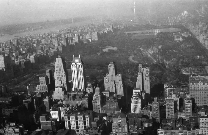 Framed Print : Central Park District circa 1938 Framed Print : Central Park District circa 1938