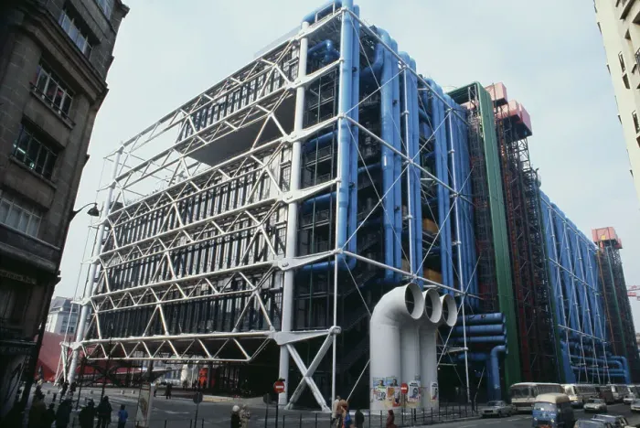 Framed Print : Centre Pompidou Framed Print : Centre Pompidou