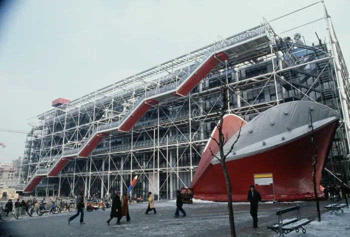 Framed Print : Centre Pompidou Framed Print : Centre Pompidou