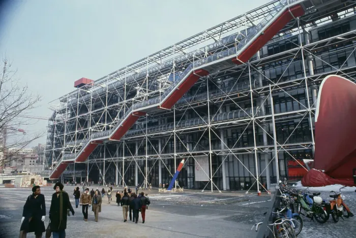 Framed Print : Centre Pompidou Framed Print : Centre Pompidou