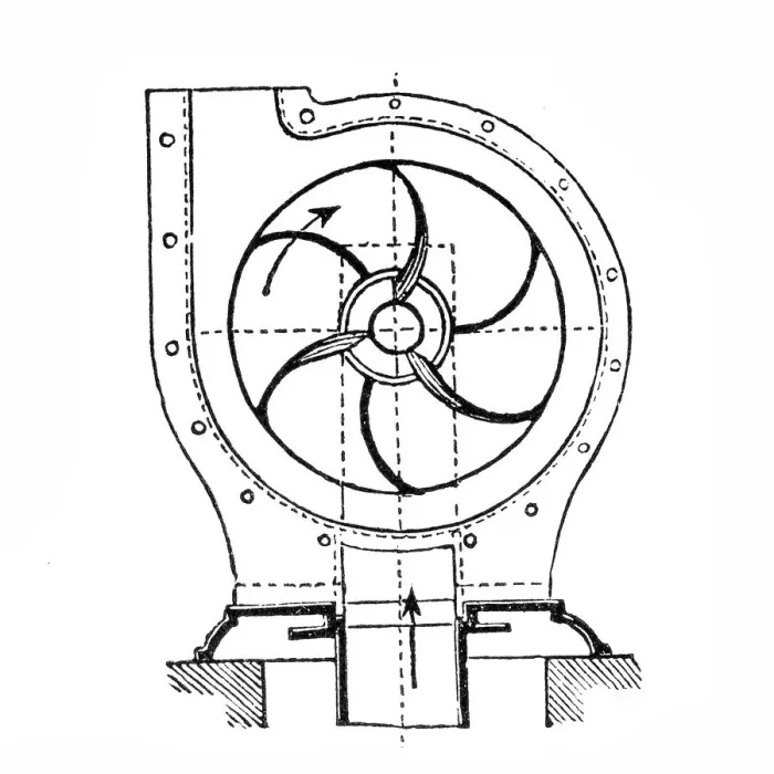 Framed Print : Centrifugal pump Framed Print : Centrifugal pump