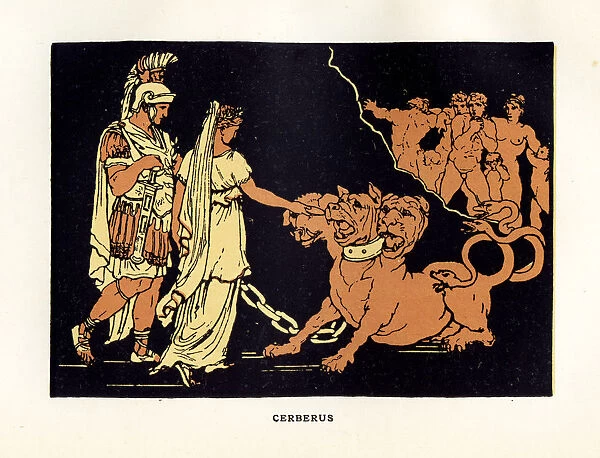 Cerberus a scene from Virgils Aeneid