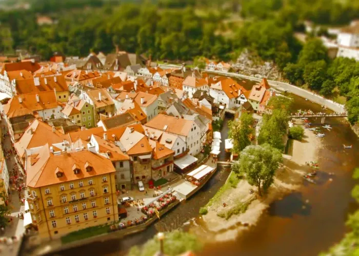 Framed Print : Cesky Krumlov