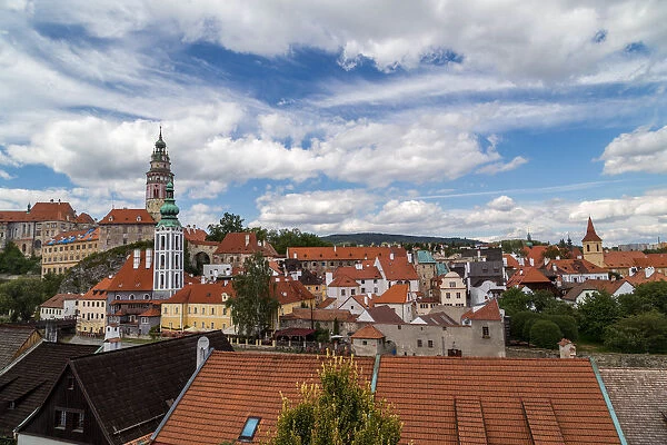 Cesky Krumlov city view, Czech Republic
