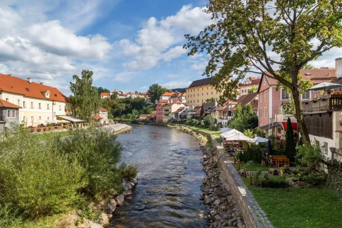 Framed Print : Cesky Krumlov city view, Czech Republic Framed Print : Cesky Krumlov city view, Czech Republic