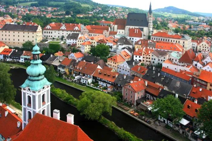 Framed Print : Cesky Krumlov, Czech Republic Framed Print : Cesky Krumlov, Czech Republic