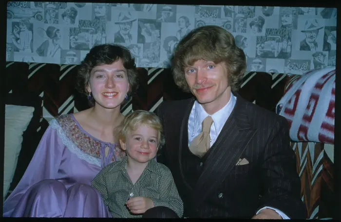 Framed Print : Chad Green Posing with Parents