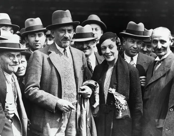 Framed Print : Chaim Weizmann Being Welcomed Home Framed Print : Chaim Weizmann Being Welcomed Home