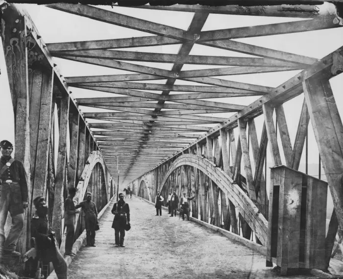 Framed Print : Chain Bridge, Washington DC