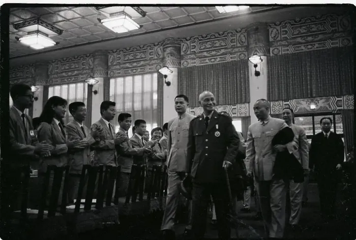 Framed Print : Chaing Kai-Shek On Youth Day