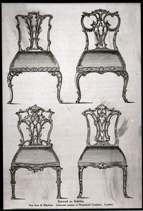 Framed Print : Chair Designs by Ince and Mayhew Framed Print : Chair Designs by Ince and Mayhew