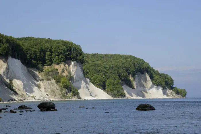 Framed Print : Chalk cliffs, Jasmund National Park, Ruegen, Rugia, Mecklenburg-Western Pomerania, Germany, Europe Framed Print : Chalk cliffs, Jasmund National Park, Ruegen, Rugia, Mecklenburg-Western Pomerania, Germany, Europe