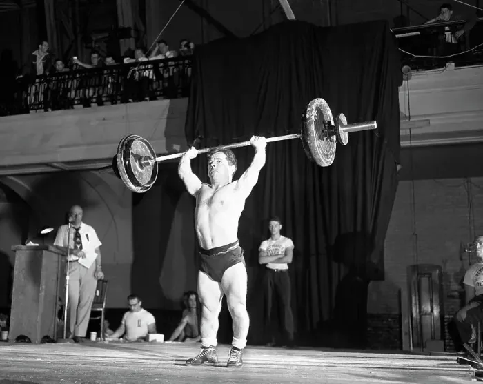 Framed Print : Champion Weightlifter Joe DePietro Framed Print : Champion Weightlifter Joe DePietro