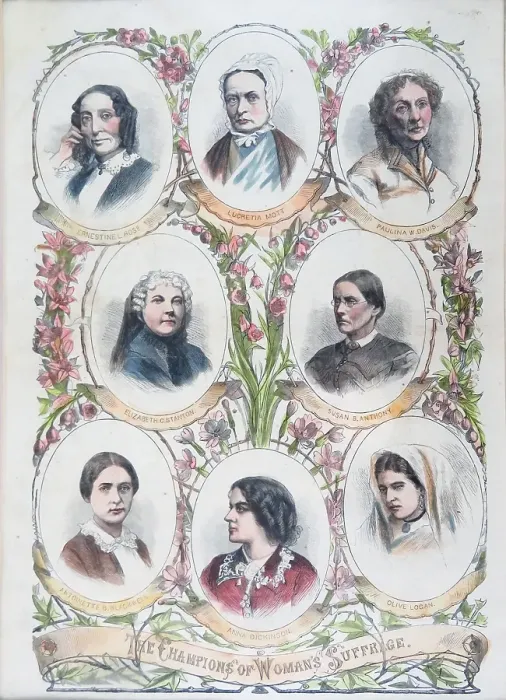 Framed Print : Champions Of Suffrage Framed Print : Champions Of Suffrage