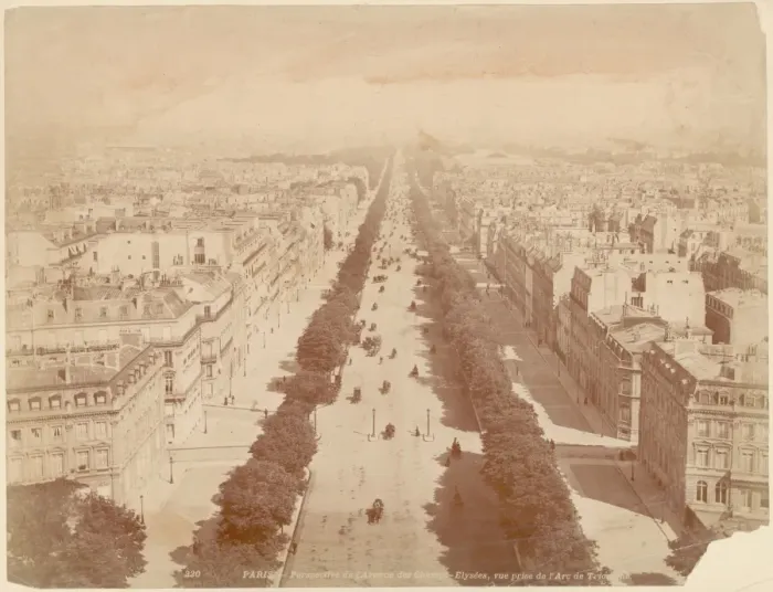 Framed Print : Champs Elysees Framed Print : Champs Elysees