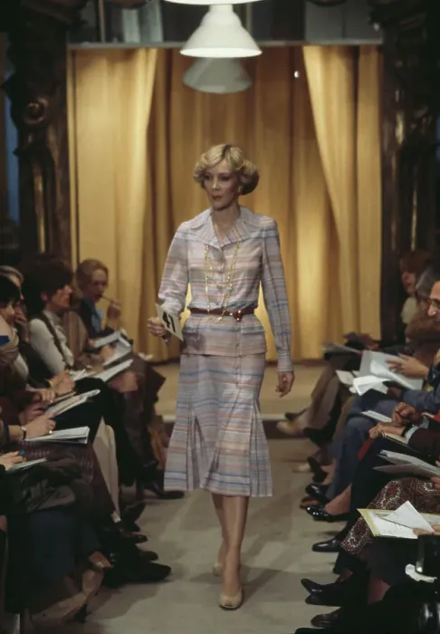 Framed Print : Chanel Fashion Show, Paris