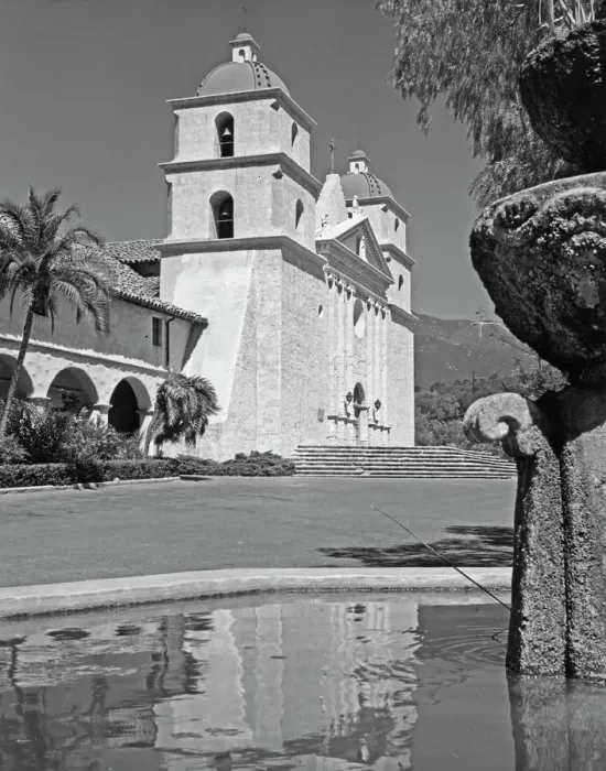 Framed Print : Chapel Of The Mission Santa Barbara Framed Print : Chapel Of The Mission Santa Barbara