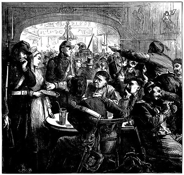 Charity colection for the injured 1870 - Illustrated London News