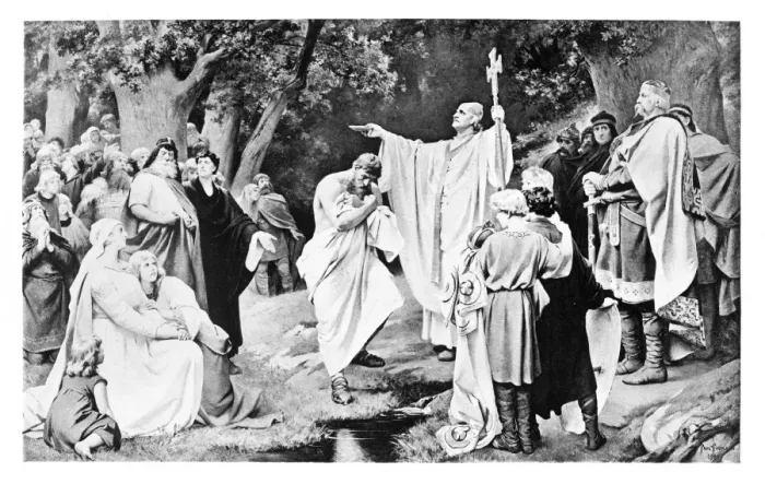 Framed Print : Charlemagne engraving 1894 Framed Print : Charlemagne engraving 1894
