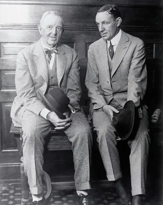 Framed Print : Charles A. Comiskey and William Veeck Framed Print : Charles A. Comiskey and William Veeck