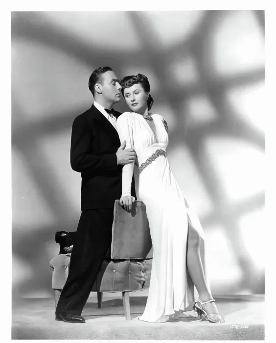 Framed Print : Charles Boyer And Barbara Stanwyck In Flesh And Fantasy