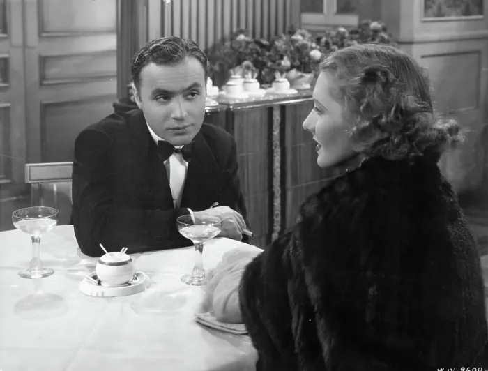 Framed Print : Charles Boyer And Jean Arthur In History Is Made At Night Framed Print : Charles Boyer And Jean Arthur In History Is Made At Night