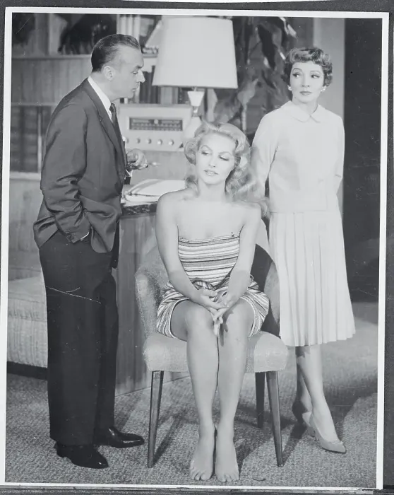 Framed Print : Charles Boyer, Julie Newmar and Claudette Colbert Framed Print : Charles Boyer, Julie Newmar and Claudette Colbert