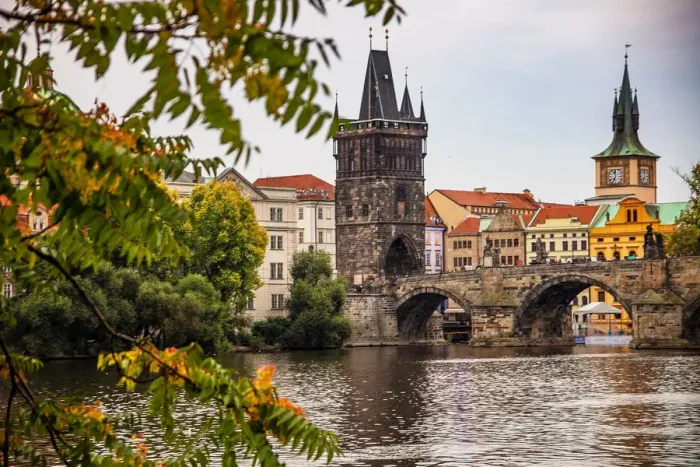 Framed Print : Charles bridge in Prague Framed Print : Charles bridge in Prague