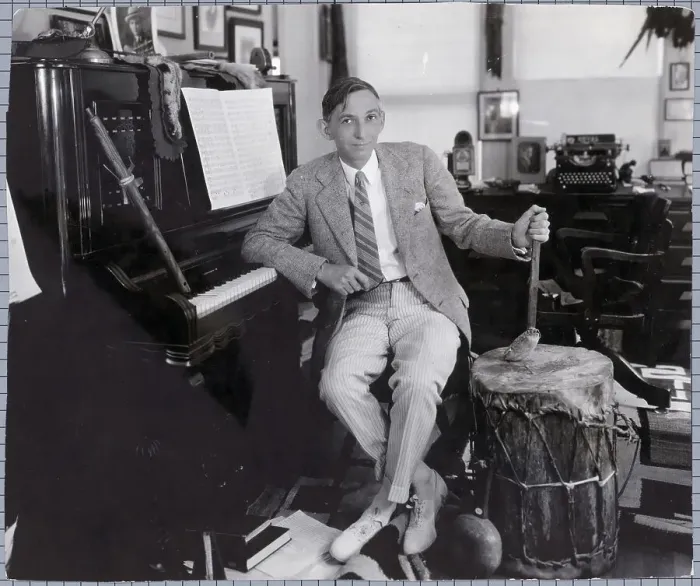 Framed Print : Charles Cadman In His Composing Studio Framed Print : Charles Cadman In His Composing Studio