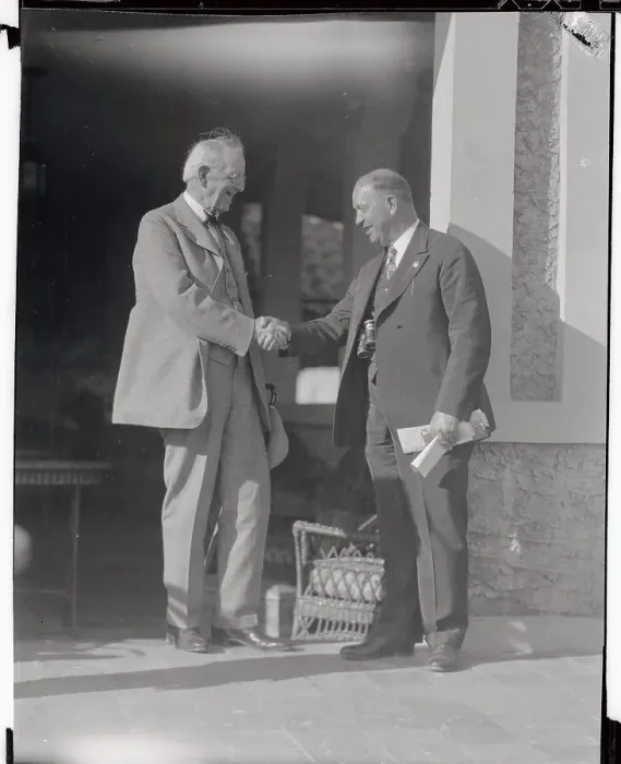 Framed Print : Charles Comiskey with Bill Klem Framed Print : Charles Comiskey with Bill Klem