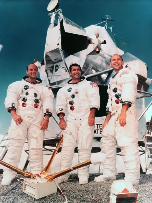 Apollo 12 Crew in Space Suit Print. Art Prints, Posters & Puzzles