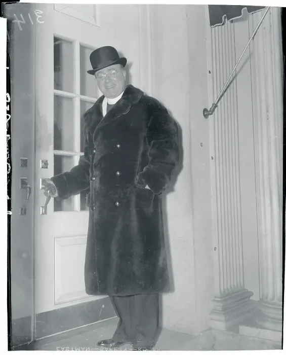 Framed Print : Charles Coughlin Opening Door