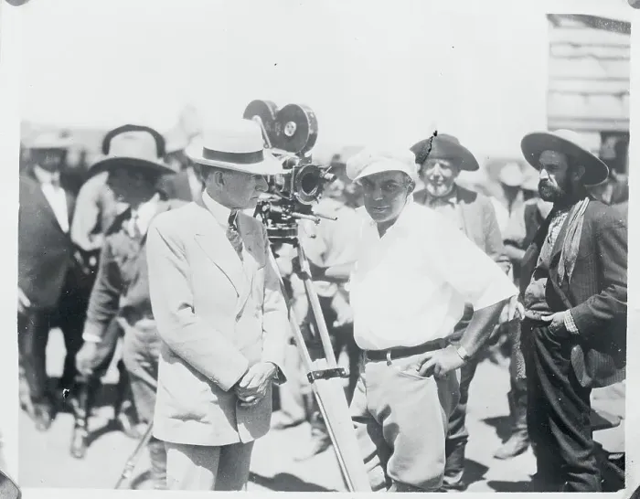 Framed Print : Charles Dawes Speaking with James Cruze