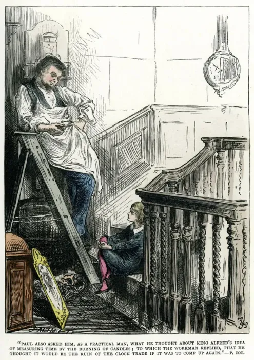 Framed Print : Charles Dickens - Dombey and Son