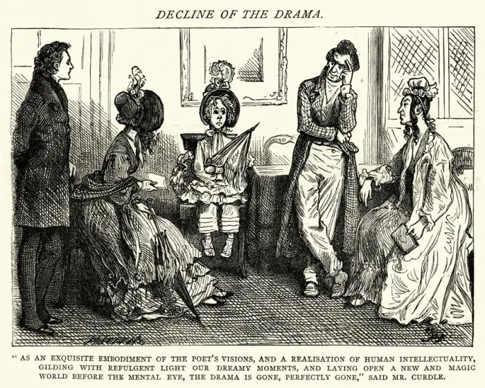 Framed Print : Charles Dickens, Nicholas Nickleby, the drama is gone Framed Print : Charles Dickens, Nicholas Nickleby, the drama is gone