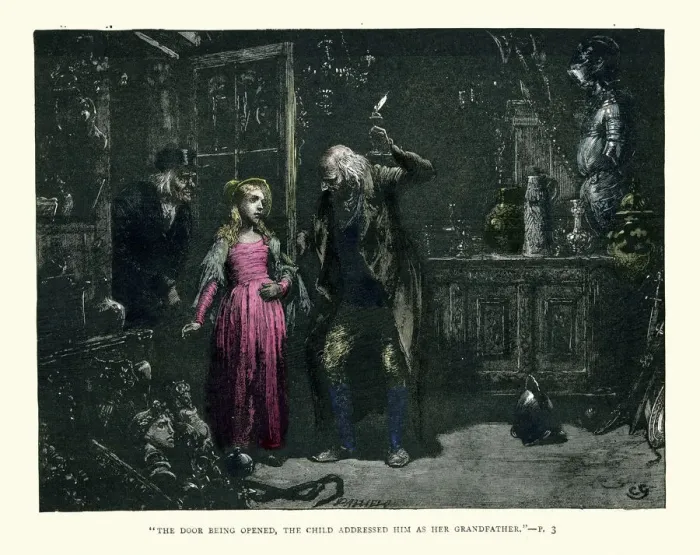 Framed Print : Charles Dickens - The Old Curiosity Shop Framed Print : Charles Dickens - The Old Curiosity Shop
