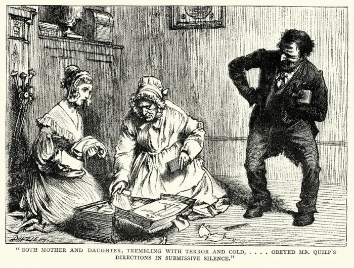 Framed Print : Charles Dickens - The Old Curiosity Shop