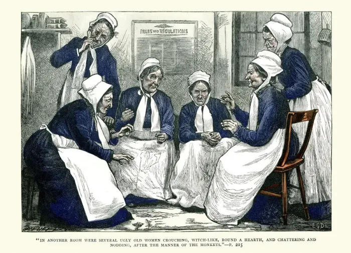 Framed Print : Charles Dickens - A Walk in a Workhouse