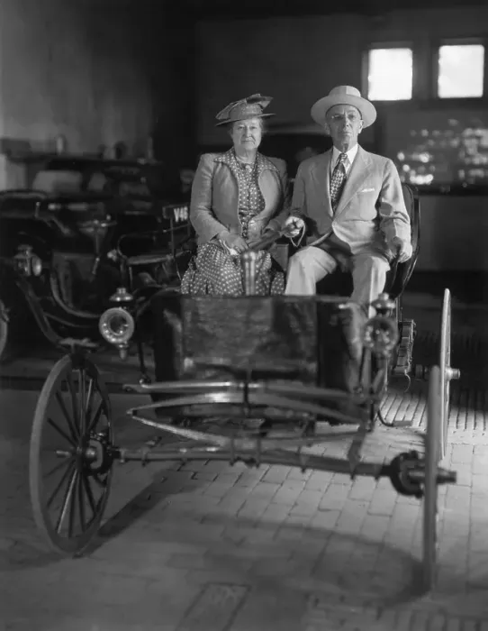Framed Print : Charles Duryea Automotive Pioneer Framed Print : Charles Duryea Automotive Pioneer