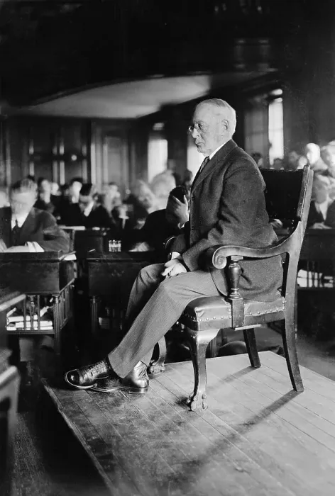 Framed Print : Charles Eliot Attending a Hearing Framed Print : Charles Eliot Attending a Hearing