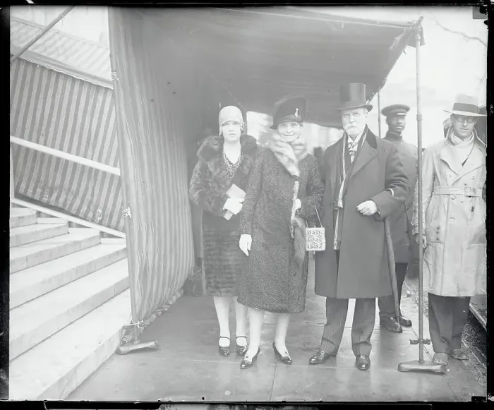 Framed Print : Charles Evans Hughes and His Family Framed Print : Charles Evans Hughes and His Family