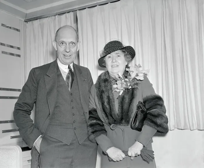 Framed Print : Charles Franklin Kettering and Wife Framed Print : Charles Franklin Kettering and Wife
