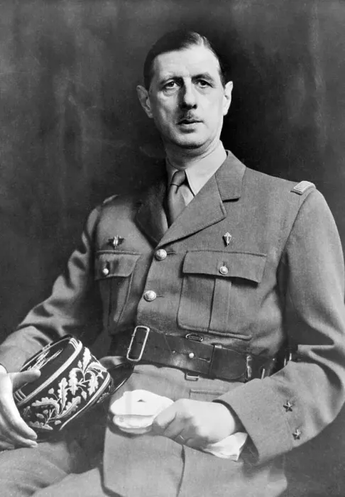 Framed Print : Charles de Gaulle Framed Print : Charles de Gaulle