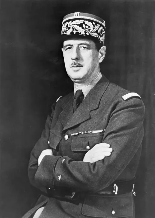 Framed Print : Charles De Gaulle as Leader of the Free French Forces Framed Print : Charles De Gaulle as Leader of the Free French Forces
