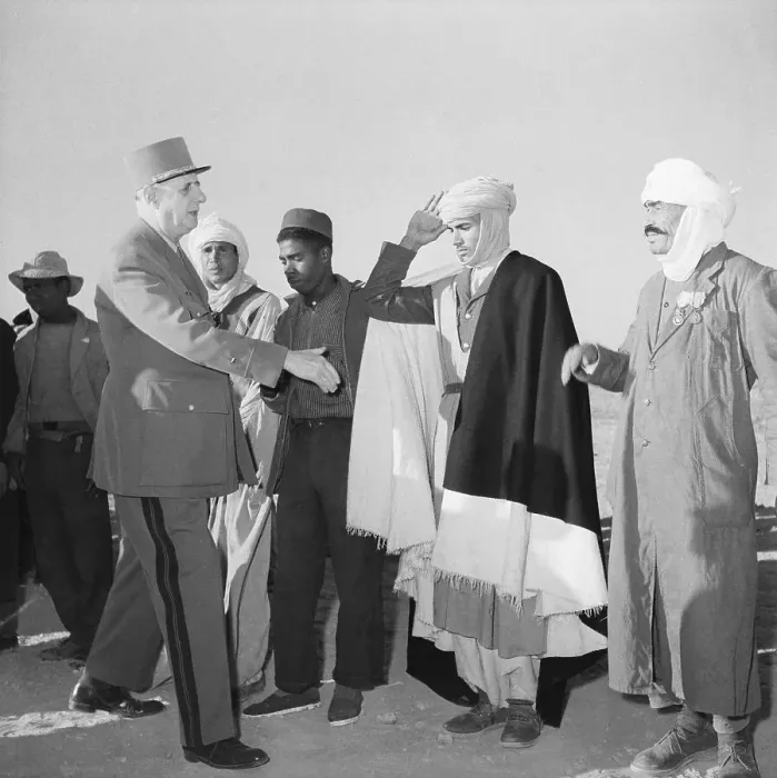 Framed Print : Charles De Gaulle Offers A Handshake Framed Print : Charles De Gaulle Offers A Handshake