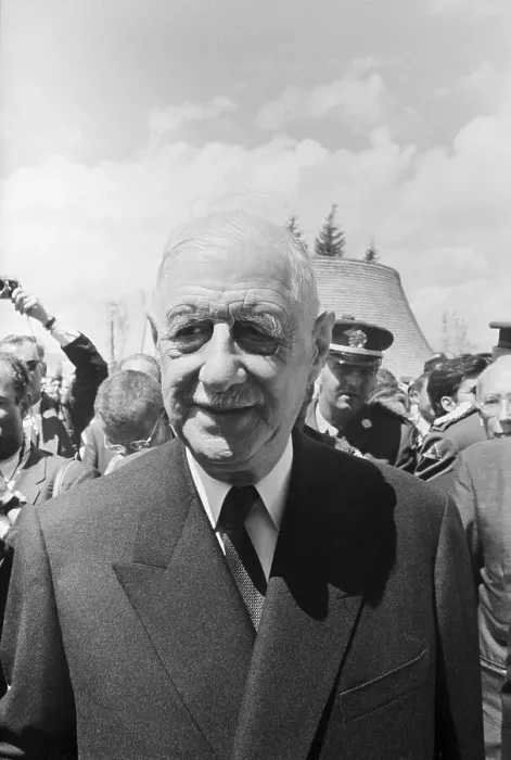 Framed Print : Charles de Gaulle Smiling at Expo 67 Framed Print : Charles de Gaulle Smiling at Expo 67