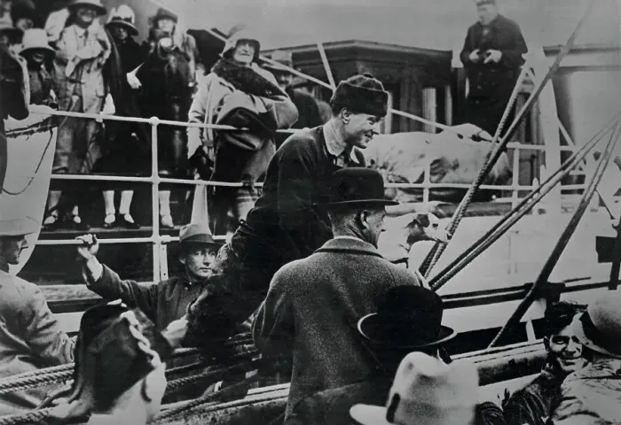 Framed Print : Charles de Gaulle Visiting Ship Framed Print : Charles de Gaulle Visiting Ship