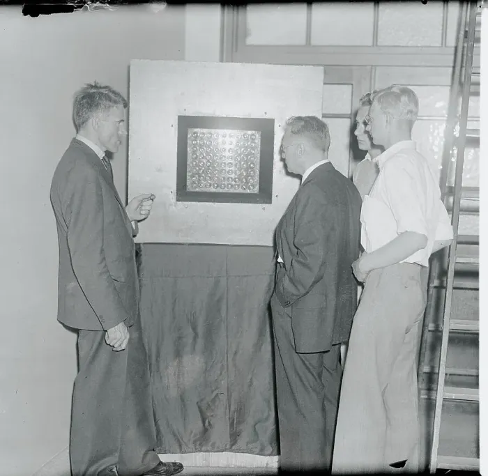Framed Print : Charles Johnson Explaining Cell Activation to Friends Framed Print : Charles Johnson Explaining Cell Activation to Friends