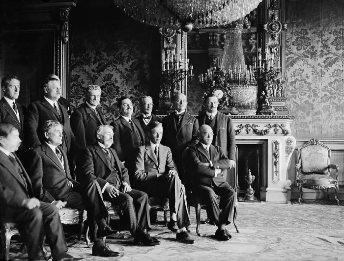 Framed Print : Charles Lindbergh With Dignitaries at French Foreign Office Framed Print : Charles Lindbergh With Dignitaries at French Foreign Office